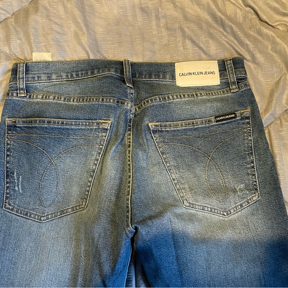 Calvin Klein Limited Edition Patchwork Jeans - Picture 2 of 3